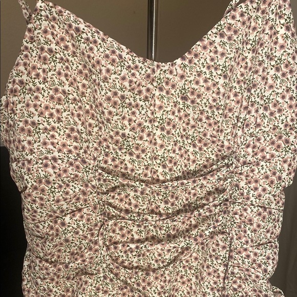 Blush Gold Sequin Embellished Mini Dress - Picture 2 of 7